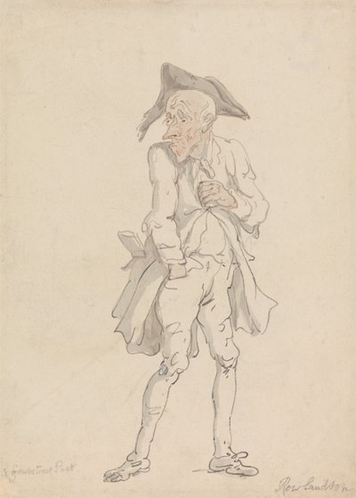 Egy Grub Street-i költő alkotó: Thomas Rowlandson