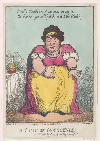 Egy csomó ártatlanság, 1809. szeptember 30., 1809. szeptember 30. alkotó: Thomas Rowlandson
