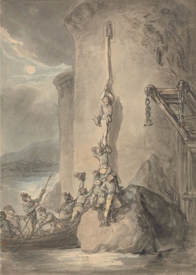 Egy katonai kaland alkotó: Thomas Rowlandson