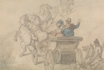Egy Phaeton és hat alkotó: Thomas Rowlandson