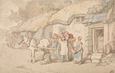 Egy fazekas indul útnak alkotó: Thomas Rowlandson