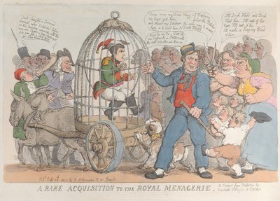 Ritka beszerzés a Királyi Menatúrához, 1815. július 28., 1815. július 28. alkotó: Thomas Rowlandson