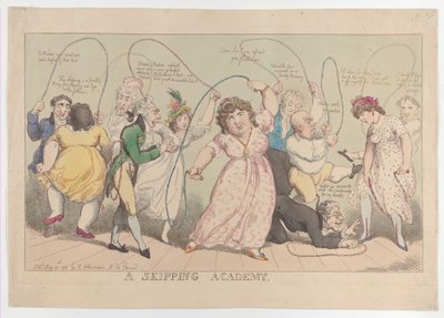 Egy átugró akadémia, 1800. május 20., 1800. május 20. alkotó: Thomas Rowlandson