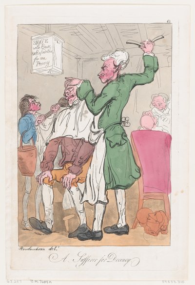 Szenvedő a tisztességért, 1789. június 20., 1789. június 20. alkotó: Thomas Rowlandson
