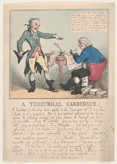 Színházjelölt, 1797., 1797. alkotó: Thomas Rowlandson