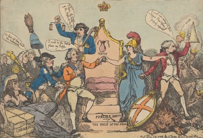 Egy érintés az időkhöz, 1788. december 29., 1788. december 29. alkotó: Thomas Rowlandson