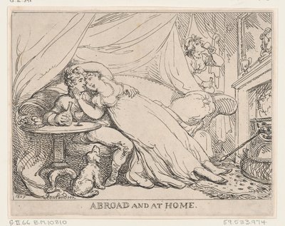 Külföldön és itthon, 1807. február 28., 1807. február 28. alkotó: Thomas Rowlandson
