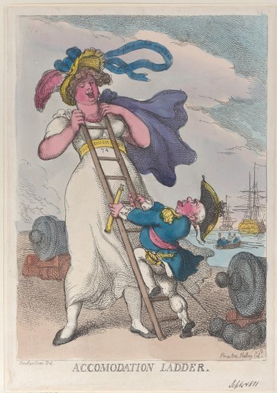 Szálláslétra, 1811. szeptember 1., 1811. szeptember 1. alkotó: Thomas Rowlandson