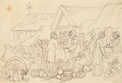 Albumrajz alkotó: Thomas Rowlandson