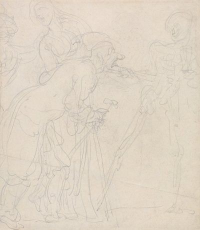 A halál által gúnyolt öregember alkotó: Thomas Rowlandson