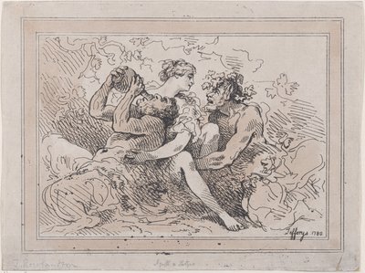 Bacchants, 1786., 1786. alkotó: Thomas Rowlandson