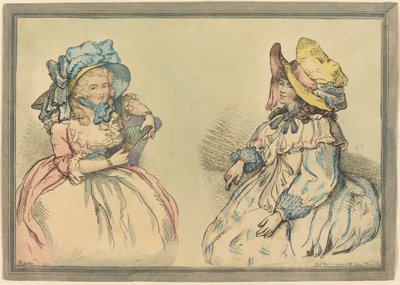 szépségek alkotó: Thomas Rowlandson