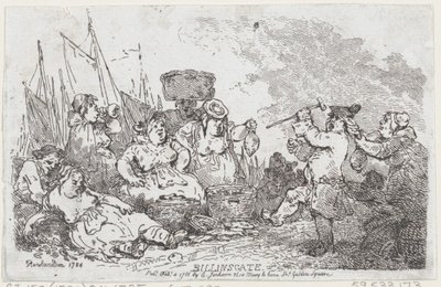 Billingsgate, 1786. február 4., 1786. február 4. alkotó: Thomas Rowlandson