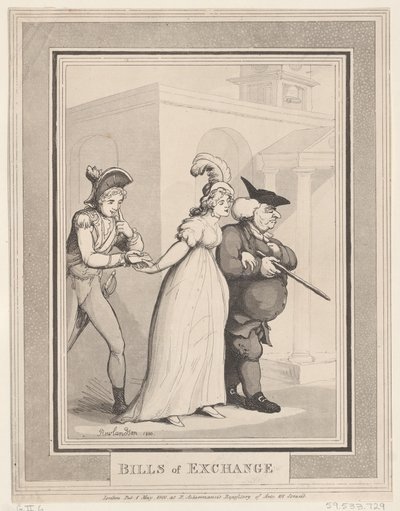 Váltók, 1800. május 1., 1800. május 1. alkotó: Thomas Rowlandson