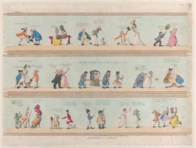 Szobák határai, 2. tábla, 1799. március 25., 1799. március 25. alkotó: Thomas Rowlandson