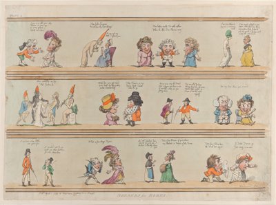 Szobák határai, 4. tábla, 1799. április 1., 1799. április 1. alkotó: Thomas Rowlandson