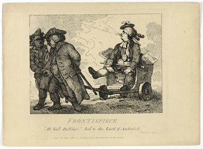 Boswell utazása a Hebridákon: Címlapkép alkotó: Thomas Rowlandson