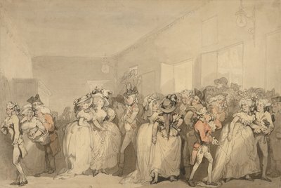 Box-Lobby nyugágyak alkotó: Thomas Rowlandson