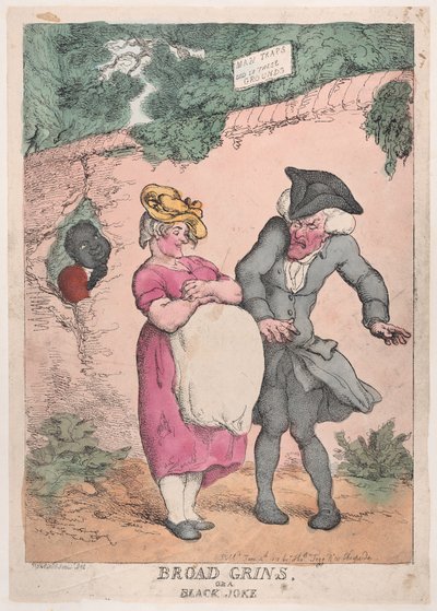 Széles vigyor, avagy fekete vicc, 1812. június 4., 1812. június 4. alkotó: Thomas Rowlandson