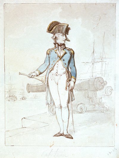 Kapitány alkotó: Thomas Rowlandson