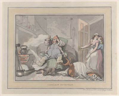 Gondatlan figyelem, 1789. február 1., 1789. február 1. alkotó: Thomas Rowlandson