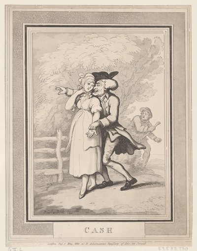 Készpénz, 1800. május 1., 1800. május 1. alkotó: Thomas Rowlandson