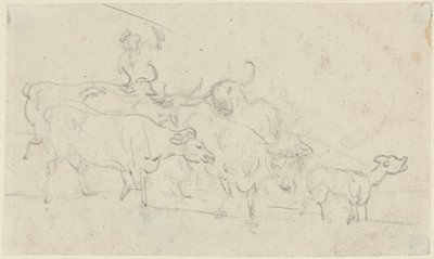 Szarvasmarha alkotó: Thomas Rowlandson