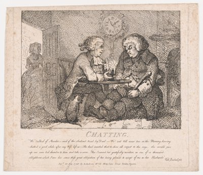 Csevegő festői Boswell szépségei, Első rész, 1786. május 30., 1786. május 30. alkotó: Thomas Rowlandson