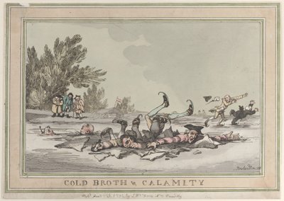 Cold Broth & Calamity, 1792. január 26., 1792. január 26. alkotó: Thomas Rowlandson