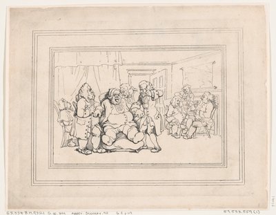 Bath kényelmei, 1. tábla alkotó: Thomas Rowlandson
