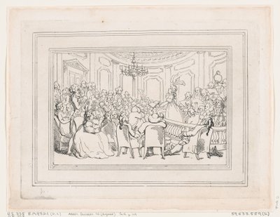 Bath kényelmei, 2. táblakép alkotó: Thomas Rowlandson