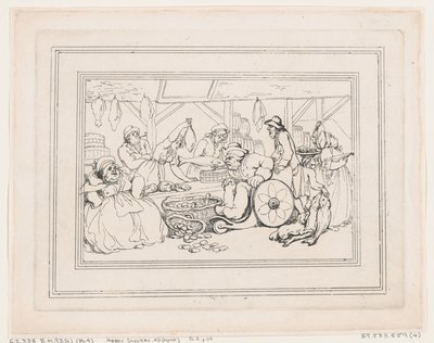 A fürdő kényelmei, 4. táblakép alkotó: Thomas Rowlandson