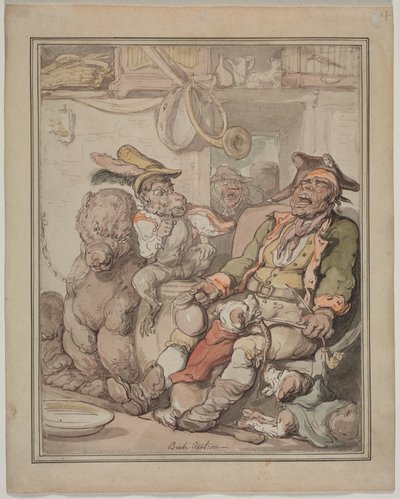 Összehasonlító anatómiai tanulmány, c. 1810-1820. alkotó: Thomas Rowlandson