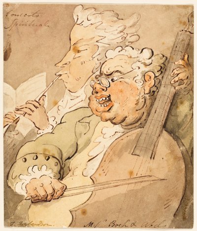 Concerto Spirituale Boch és Abel hírnökökkel alkotó: Thomas Rowlandson