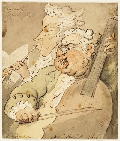 Concerto Spirituale Boch és Abel hírnökökkel alkotó: Thomas Rowlandson