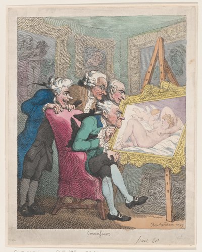 Ínyencek, 1799. június 20., 1799. június 20. alkotó: Thomas Rowlandson