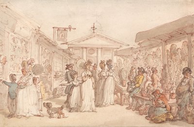 Covent Garden piac alkotó: Thomas Rowlandson