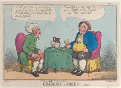 Egy vicc megfejtése!!, 1813., 1813. alkotó: Thomas Rowlandson