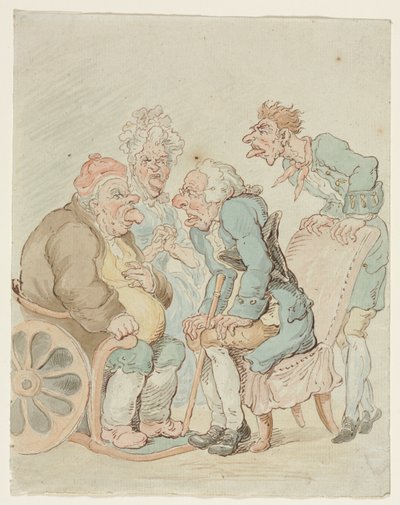 Orvos alkotó: Thomas Rowlandson
