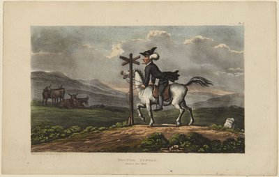 Doctor Syntax eltéved alkotó: Thomas Rowlandson