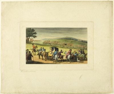 Doctor Syntax at a Review, The Tour of Doctor Syntax alkotó: Thomas Rowlandson