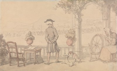 Dr. Syntax monológja alkotó: Thomas Rowlandson