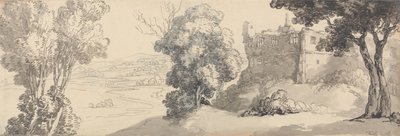 Dudley-kastély alkotó: Thomas Rowlandson