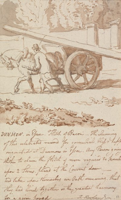 Dunmow alkotó: Thomas Rowlandson