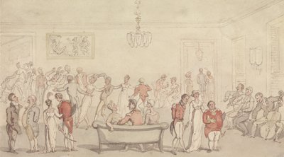 Elegáns páros tánc alkotó: Thomas Rowlandson