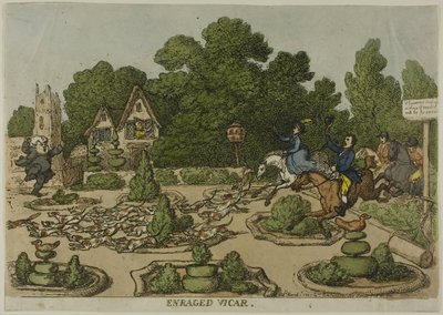 Feldühödött vikárius, az emberi élet nyomorúságából alkotó: Thomas Rowlandson