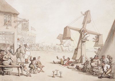 Figurák egy vásáron, 1803 alkotó: Thomas Rowlandson