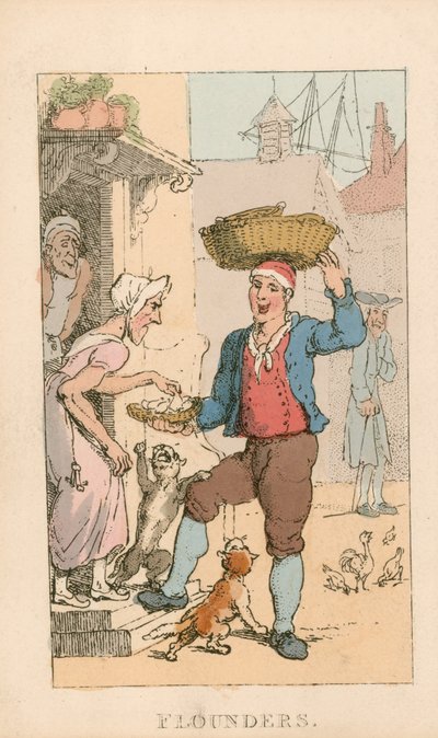 Lepényhal alkotó: Thomas Rowlandson