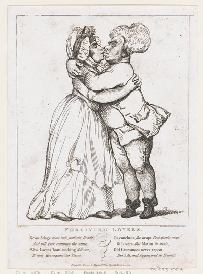 Megbocsátó szerelmesek, 1798. március 15., 1798. március 15. alkotó: Thomas Rowlandson