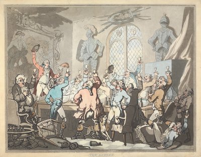 Róka-vadászat [hatrészes sorozat]:  6.  A vacsora alkotó: Thomas Rowlandson